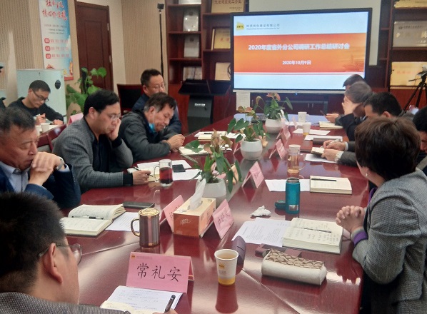 公司召開省外分公司調研工作總結研討會