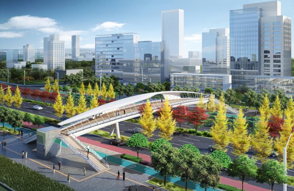 公司喜中西咸新區世紀大道西段道路提升改造項目樁基支護工程