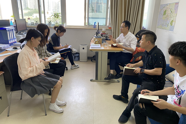 公司市場開發部召開部門工作部署會